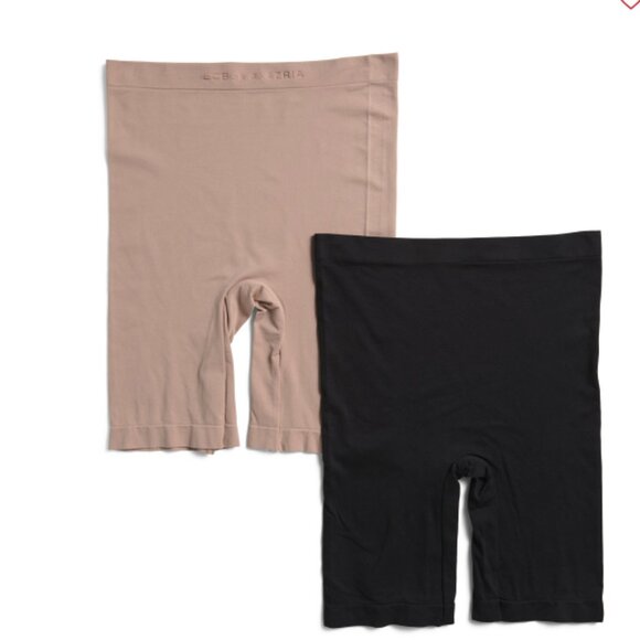 *NWT* BCBGMAXAZRIA 2pk Seamless Slip Shapewear Shorts, Size 2X - Picture 1 of 4